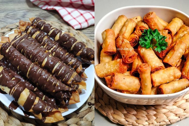 8 Aneka Resep Olahan Kulit Pangsit Goreng dan Kukus, Enak!