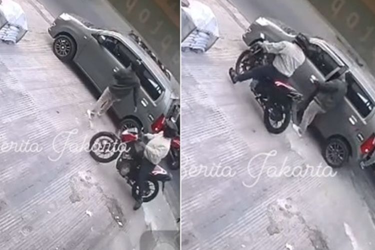 Viral Kawanan Pencuri Sasar Mobil di Pondok Gede, Modusnya Kempes Ban