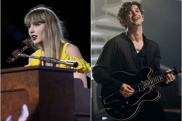 Belum Lama Pacaran, Taylor Swift dan Matty Healy Dikabarkan Putus