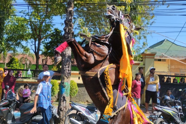 Menyaksikan Aksi Atraktif Ratusan Kuda dalam Festival Jaran Serek di Sumenep