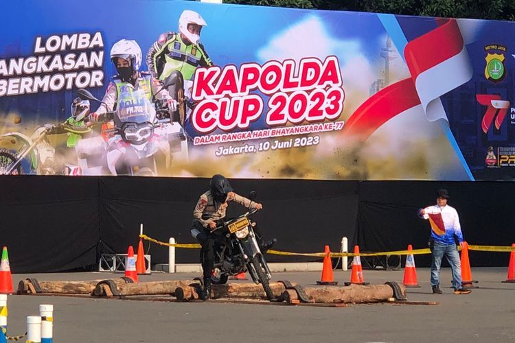 Polda Metro Gelar Lomba Bermotor Kategori Trail hingga Moge, Begini Keseruannya