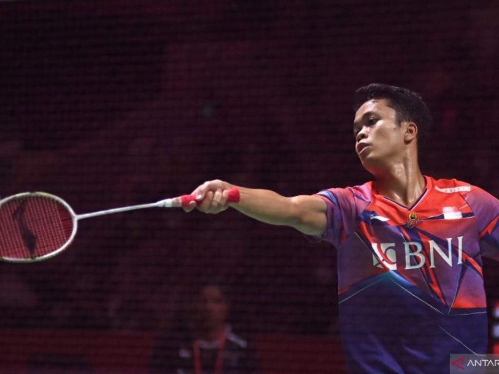 Detik-detik Kemenangan Ginting di Singapore Open 2023