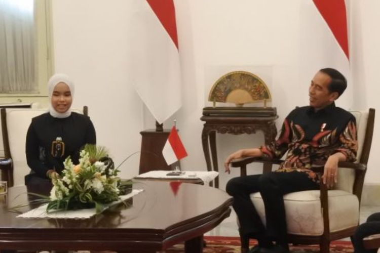 Ketemu Presiden di Istana Merdeka, Putri Ariani Cerita Kedinginan saat Tampil di AGT 2023