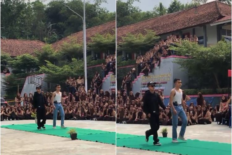 Pelajar Ini Cosplay Jadi Pemeran GTA saat Fashion Show di Sekolah: Keren Abis Cuy!