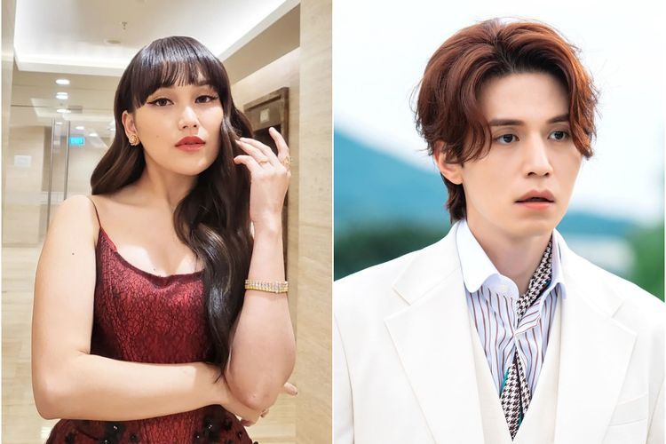 Potret Ayu Ting Ting Cat Rambut Warna Merah, Wajah Disandingkan Mirip Aktor Lee Dong Wook