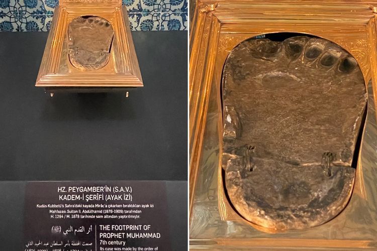 Telapak Kaki Nabi Muhammad SAW di Turki: Penyimpanan Sejarah dan Kekayaan Spiritual