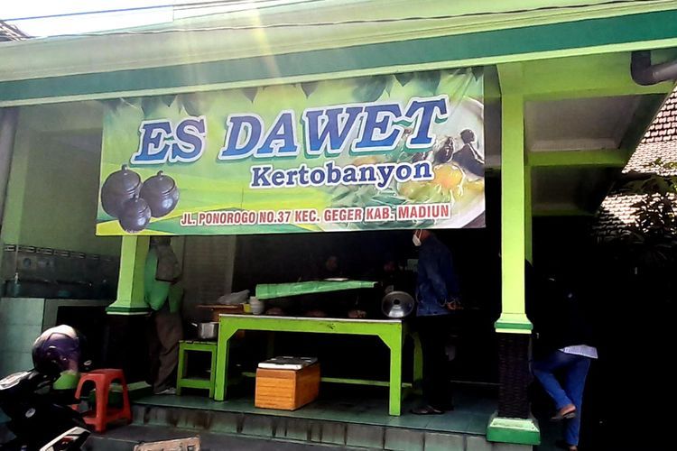 Menikmati Es Dawet Kertobanyon Madiun yang Legendaris, Segar di Siang Hari