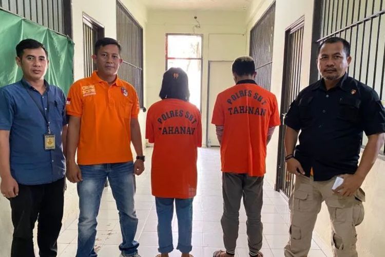 2 Tersangka Perdagangan Orang Ditahan Polres SBT, Modus Jual Wanita ke Pria Hidung Belang