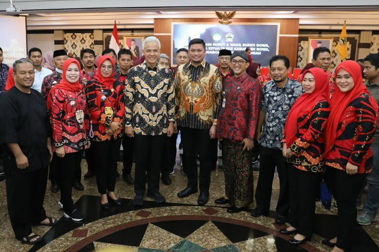 Bupati-Kades Gowa Kunjungi Jateng, Belajar ke Ganjar soal Pembangunan Desa