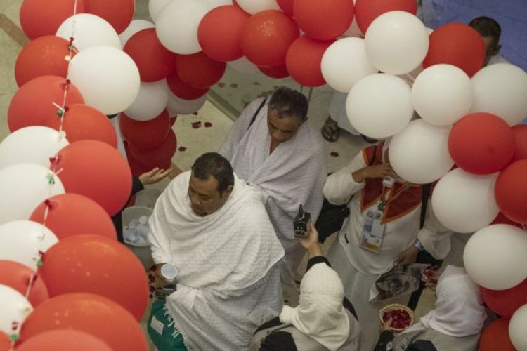 Kloter Terakhir Calon Haji Indonesia Tiba di Tanah Suci