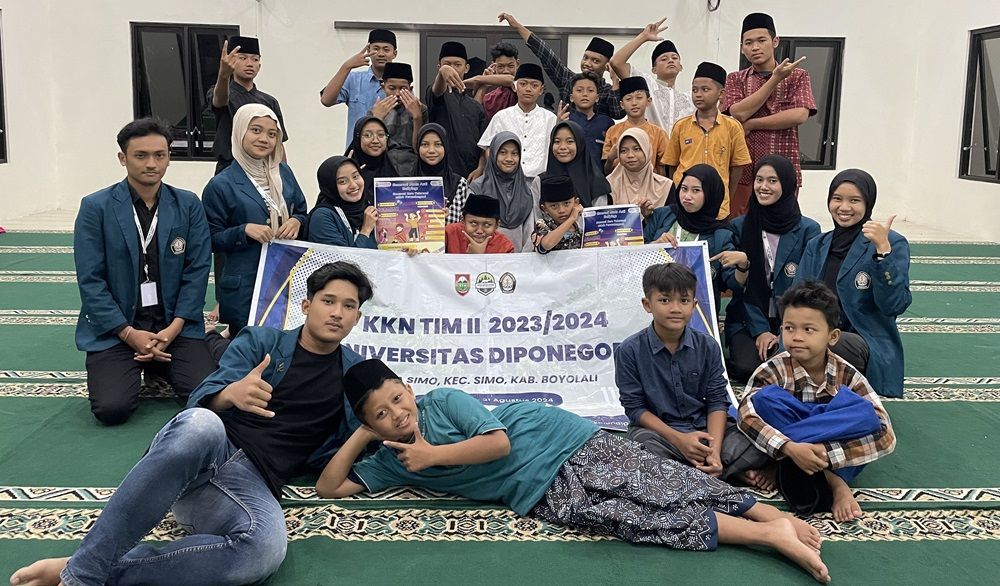 KKN Tim II Universitas Diponegoro Gelar Edukasi Anti-Bullying di Pondok Pesantren Riyadlul Jannah, Para Santri Antusias