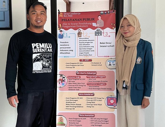 Mahasiswa KKN Undip Luncurkan Alur Pelayanan dan Syarat Pendukung Pengurusan Dokumen Administrasi demi Menuju Good Governance