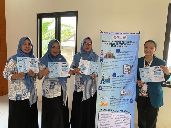 Mahasiswa KKN UNDIP Bantu Optimalkan Alur Pelayanan Administrasi Kependudukan Untuk Mewujudkan Good Governance