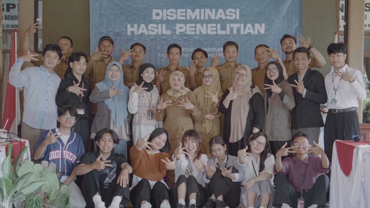 Mengulik Potensi Desa Wisata Bendosari-Pujon, Diseminasi oleh Tim Peneliti DKV Binus Malang