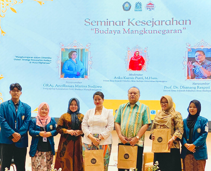 Pekan Kesejarahan Undip 2024 Angkat Kebudayaan Mangkunegaran di Era Digital