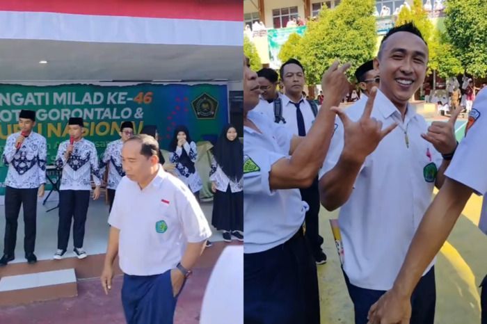 MTs di Gorontalo Punya Cara Unik Memperingati Hari Guru Nasional