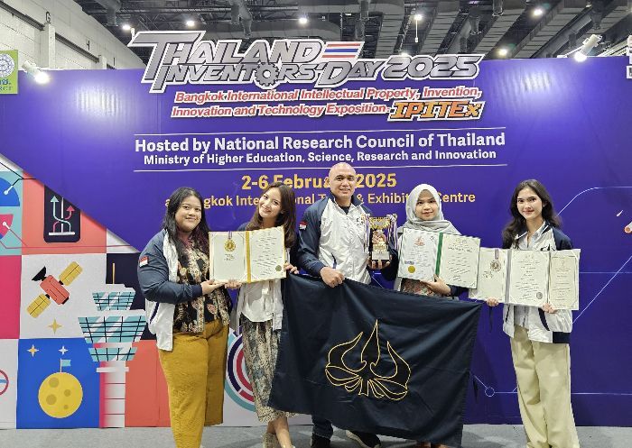 Keren! Universitas Trisakti Berhasil Meraih Medali Pada Thailand Inventor’s Day 2025