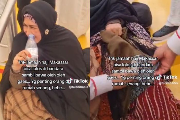 Emak-emak Jemaah Haji Asal Makassar Ini Pakai Baju 15 Lapis Agar Tak Kelebihan Bagasi: Gak Panas Tuh?
