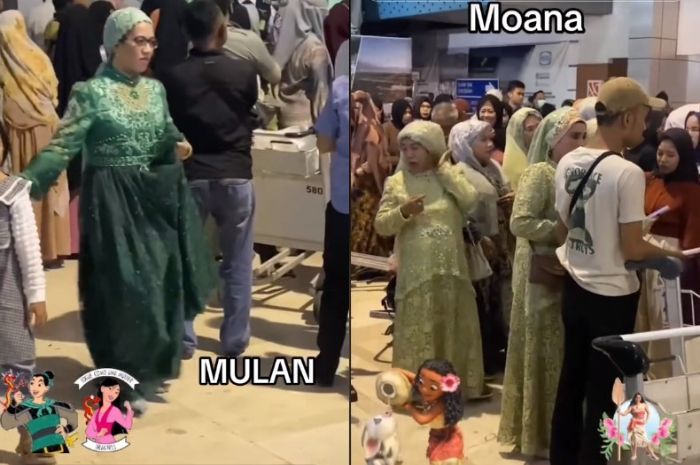 Unik! Tradisi Adat Jemaah Haji Asal Bugis, Pakai Baju Bling-bling hingga Perhiasan Bak Princess Disney