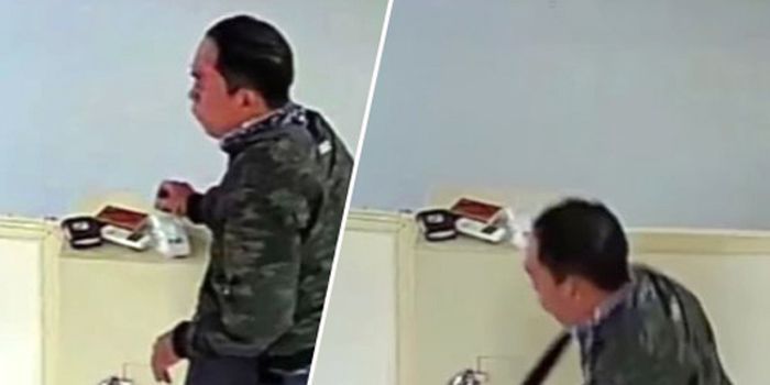 Ngakak! Mau Curi Uang di Kotak Amal, Bukannya Dapat Duit Malah Kena Perangkap Tikus