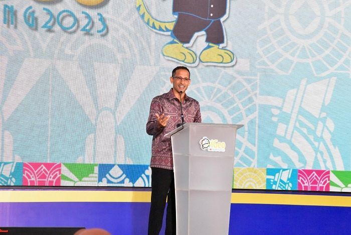 Menteri Nadiem Buka Olimpiade Geografi di Bandung: Indonesia Negara Favorit Tuan Rumah Acara Internasional