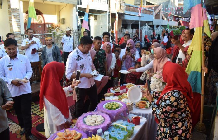 Emak-emak di Pinrang Antusias Ikut Lomba Masak Nasi Goreng, Camat dan Lurah Pusing Beri Penilaian