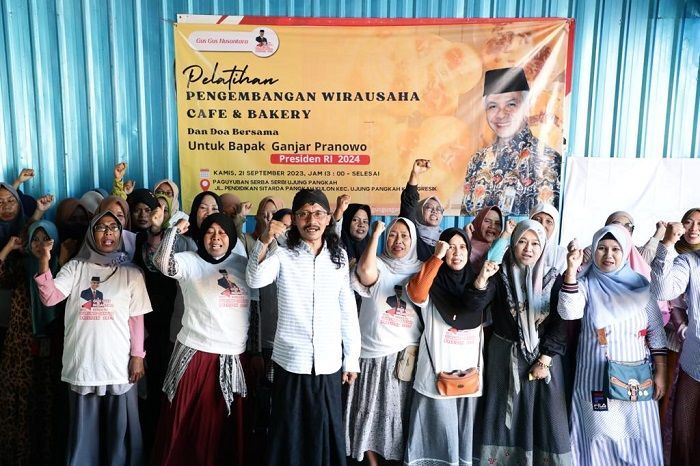 Gus-Gus Ganjar Bikin Pelatihan Jadikan Ibu Rumah Tangga Jawa Timur Enterpreneur