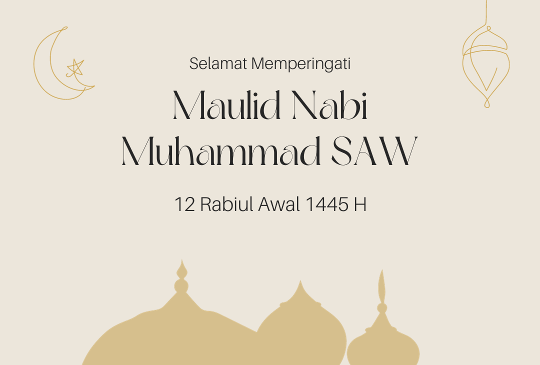 Sambut Hari Maulid Nabi dengan Meneladani Sifat Rasul Muhammad SAW