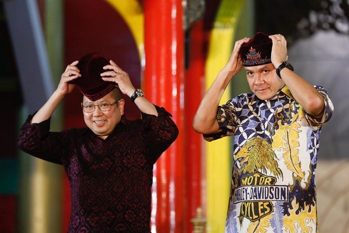 Dinilai Dorong Kerukunan Umat Beragama, Ganjar Dapat Songkok dari Muslim Tionghoa Dianggap sebagai Keluarga