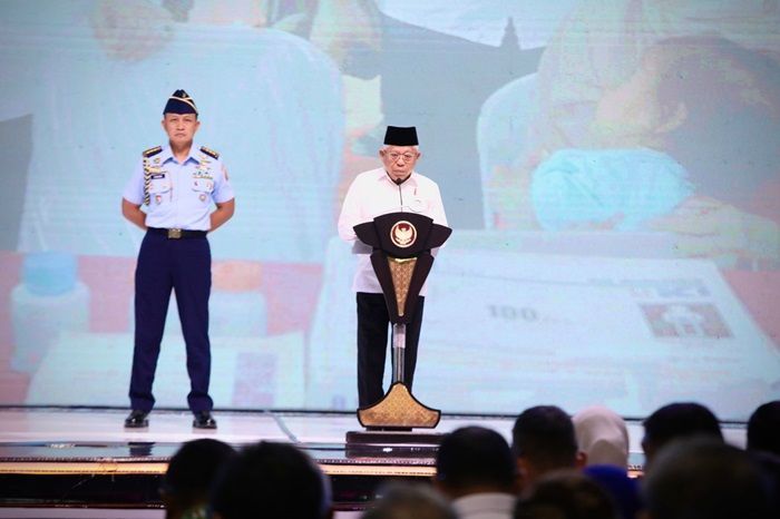 Wapres Ma'ruf Amin Apresiasi Kemnaker Gelar Festival Pelatihan Vokasi dan Job Fair Nasional 2023