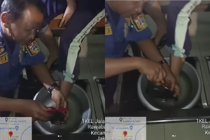 Ada-Ada Saja! Warga Koja Lapor ke Damkar karena Sandal Menempel di Kaki Akibat Lem