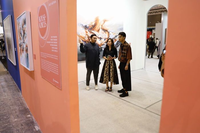 Apresiasi Perkembangan Industri Kreatif, Alam Ganjar Hadiri Gelaran Art Jakarta 2023