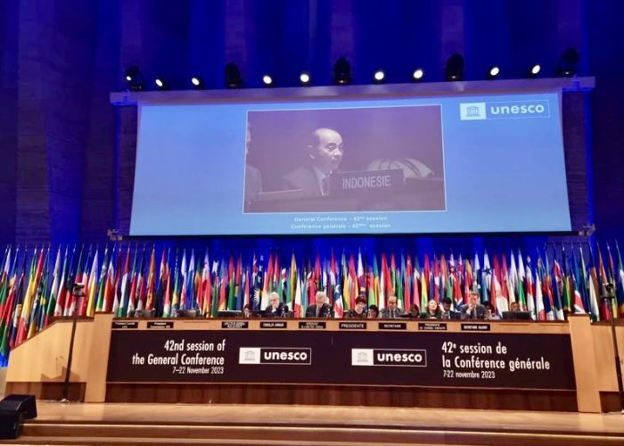 Bahasa Indonesia Resmi Masuk ke Dalam 10 Bahasa Resmi Konferensi Umum UNESCO