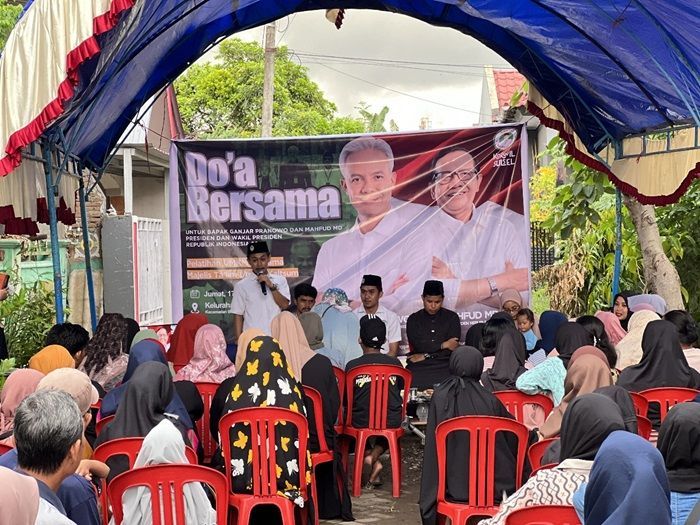 Gandeng Majelis Taklim, Santri Ganjar Sulsel Gelar Pelatihan UMKM hingga Doa Bersama di Makassar