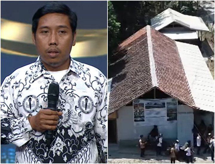 Cerita Inspiratif Mantan Guru Honorer yang Mendirikan Sekolah Gratis di Cianjur Hasil dari Sapu Ijuk