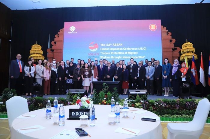 Kemnaker Gelar Konferensi Pengawasan Ketenagakerjaan ASEAN ke-12, Bahas Komitmen Pelindungan Pekerja Migran