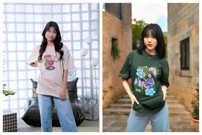 Heboh! Marsha dan Muthe JKT48 Sukses Pandu Shopee Live Streaming