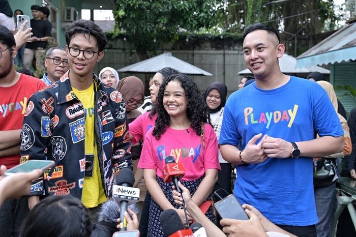 Alam Ganjar, Ibnu Riza dan Mutiara Baswedan Hadir Bersama di Mikir Santai