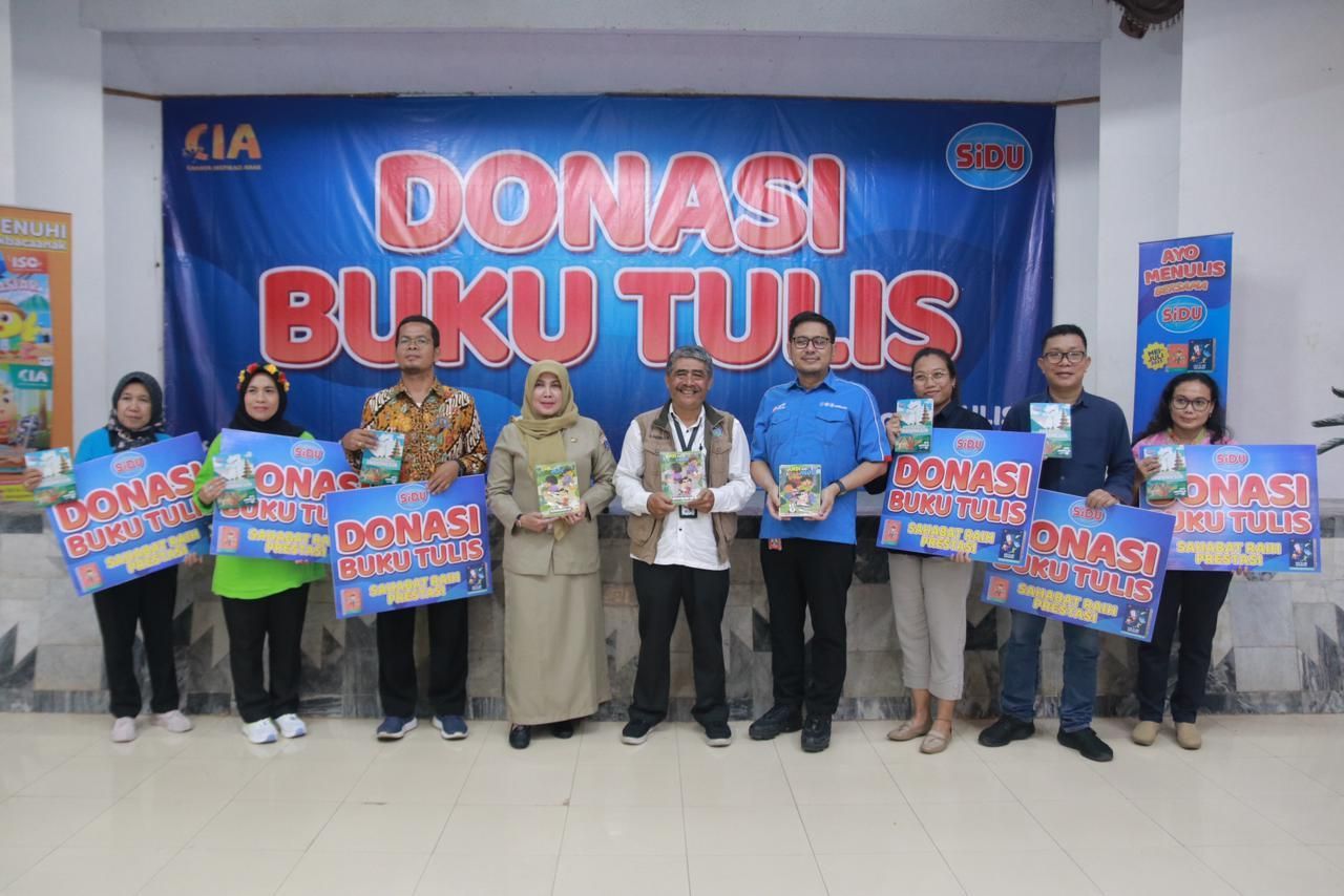 SiDU Menggelar Donasi Buku Tulis Untuk Tingkatkan Kebiasaan Menulis