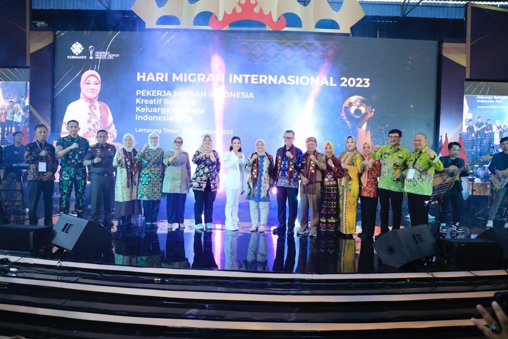 Kemnaker Gelar Peringatan Hari Migran Internasional 2023 di Lampung Timur
