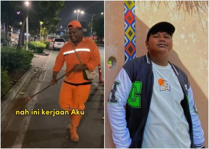 Kisah Inspiratif Yoga, dari Petugas Kebersihan Kini Jadi Konten Kreator hingga Bisa Beli HP Impian