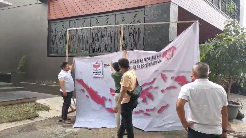 Dikemas Layaknya Pesta Rakyat, Ini yang Jadi Keunikan TPS di Perumahan Bima Asri Bekasi