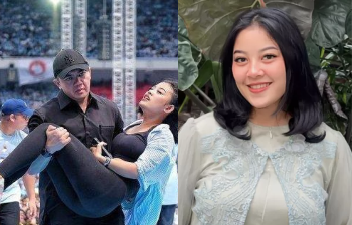 Ingat Perempuan Pingsan yang Digendong Mayor Teddy? Ini Pengakuannya saat Kejadian!