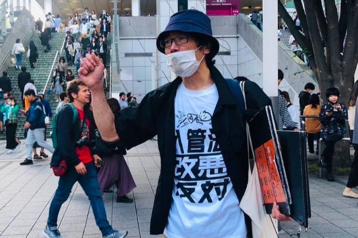 Sosok Yusuke Kurosawa, Pemuda Jepang yang Berdemo Sendirian Melawan Genosida di Gaza