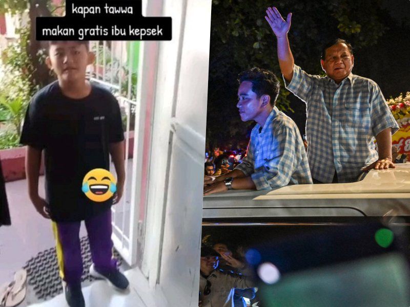 Kocak! Murid SD Tagih Kepala Sekolah Program Makan Gratis Prabowo Pasca Menang Quick Count