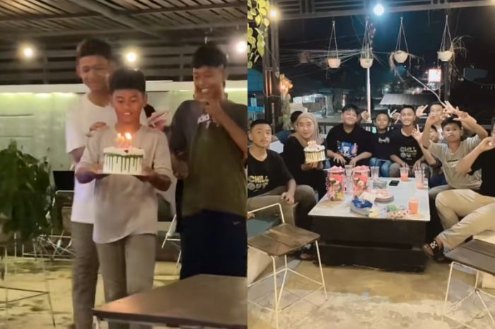 Momen Spesial Para Murid Beri Kejutan Ulang Tahun ke Guru di Kafe, Netizen: Sweet Banget!
