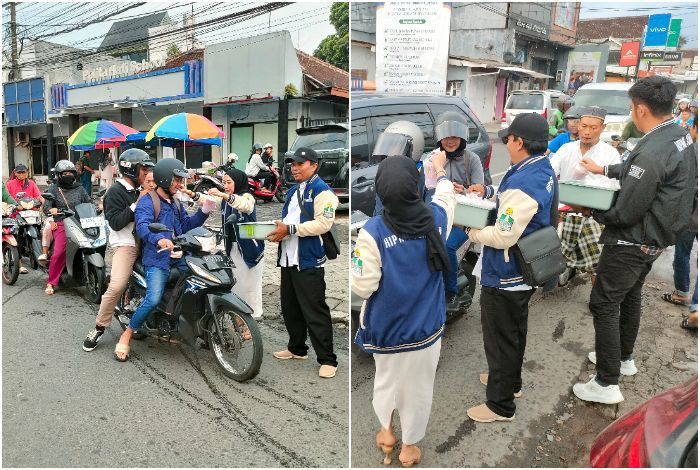 Kelompok Pengusaha Muda Jember Berbagi Takjil Gratis, Beramal Sekaligus Support UMKM!