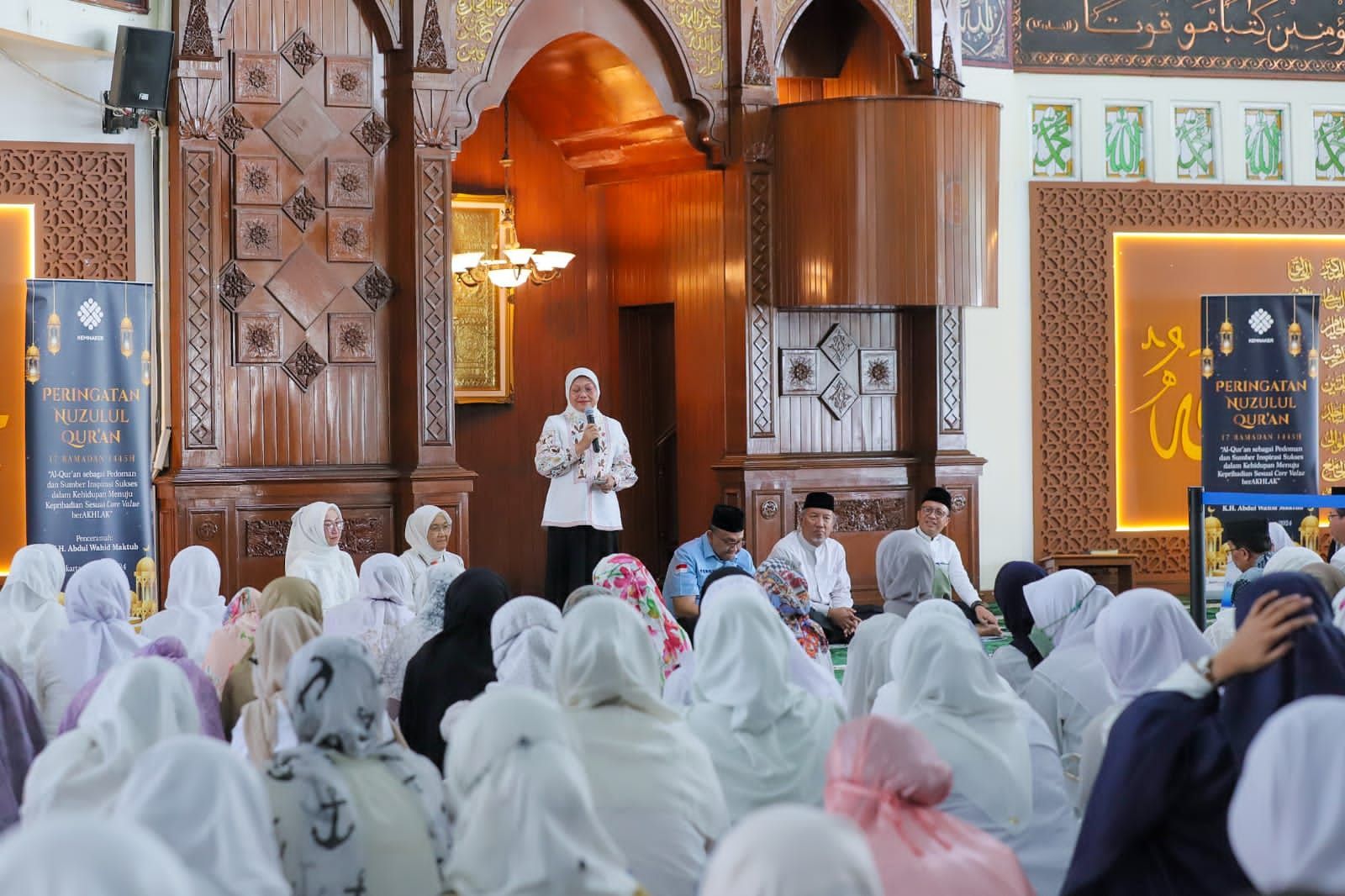 Peringati Nuzululquran, Menaker Ajak Pegawai Kemnaker Bekerja Secara Dinamis
