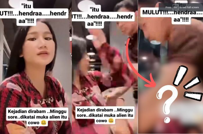Viral! Tersinggung Disebut Mirip Alien, Pria ini Pukul dan Ludahi Wanita Cantik