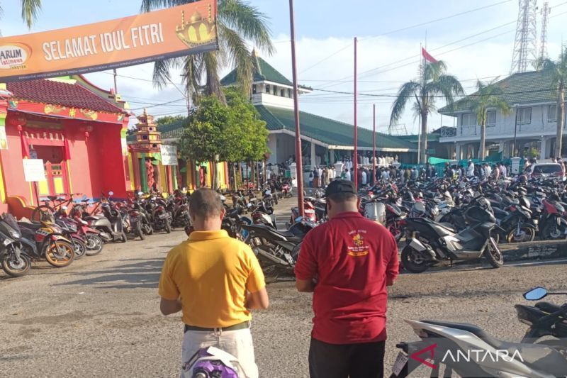 Toleransi di Bangka Barat, Pemuda Katolik Bantu Pengamanan Salat Idul Fitri